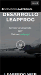 Mobile Screenshot of devel.leapfrog.cl