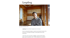 Desktop Screenshot of leapfrog.nl