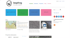 Desktop Screenshot of leapfrog.cl